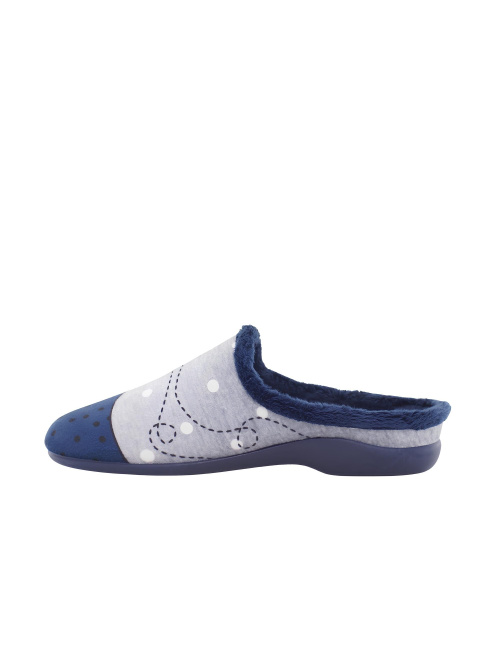 GARZÓN- Zapatilla de casa mujer mariquitas