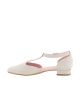 ZAPATO IVETTE T-BAR ESCOOLERS PIEL IRISADA TACÓN MUJER E160