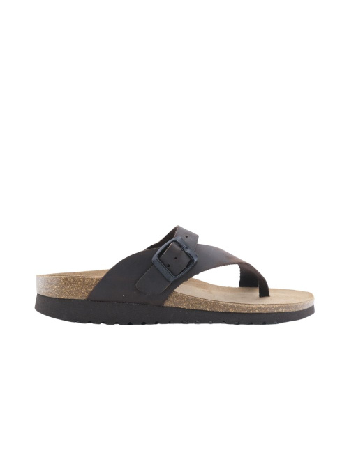 INTER BIOS SANDALIA PLATAFORMA PIEL DEDO 7119 MOKA MUJER