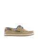 LEYLAND ZAPATO NOBUCK TAUPE SUELA POLO TRENZADO HOMBRE
