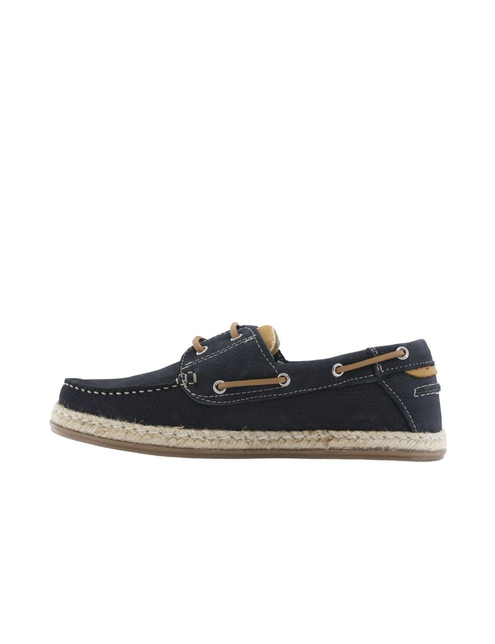 LEYLAND ZAPATO NOBUCK MARINO SUELA POLO TRENZADO HOMBRE