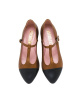 MERCEDES AMINA PUNTERA PIEL TACÓN BAJO ESCOOLERS E152