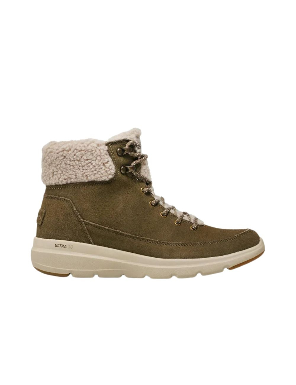 BOTINES DE MUJER SKECHERS GLACIAL ULTRA - WOODLANDS 16677