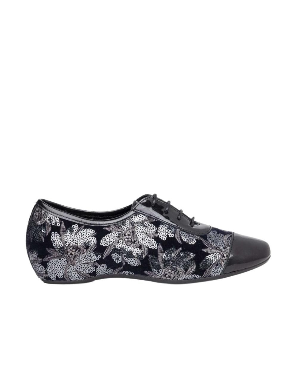 CALLAGHAN ZAPATO CORDONES CUÑA INTERIOR ESTAMPADO MUJER