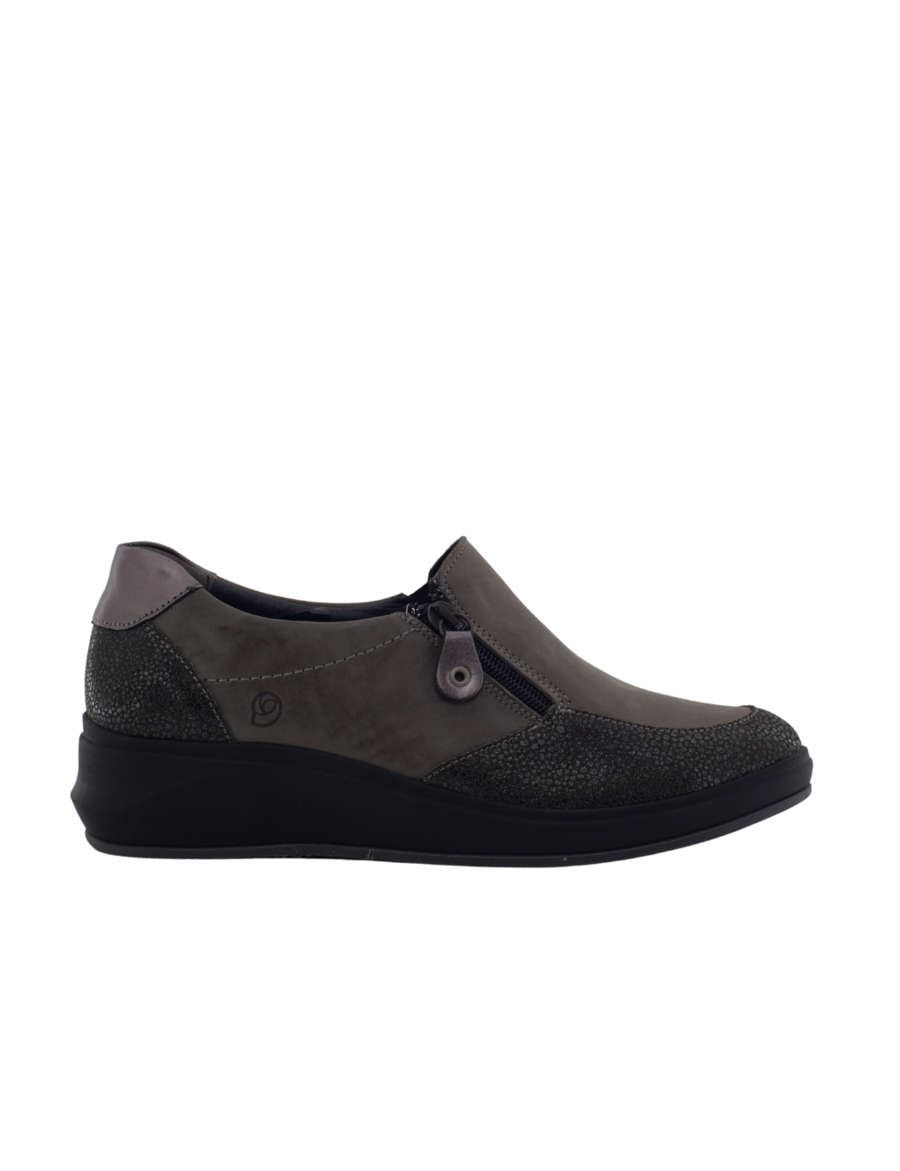 ZAPATO CUÑA MUJER CREMALLERA SUAVE 3415