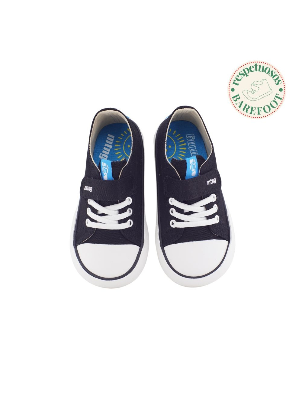 ZAPATILLAS BAREFOOT DE LONA INFANTILES MUSTANG CANVER 49065