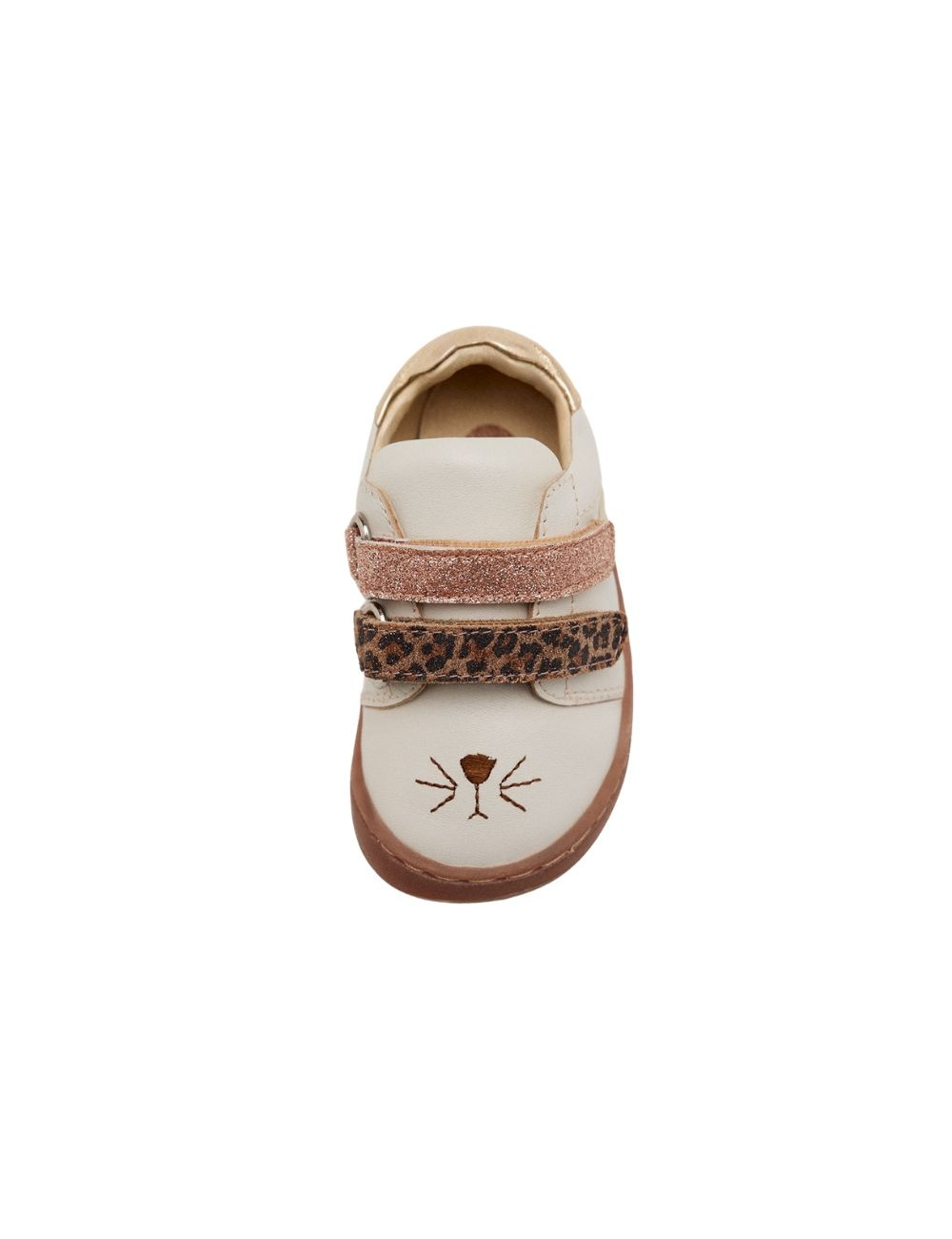 GIOSEPPO POYGAN RESPETUOSO PIEL VELCROS COMBI LEOPARDO-GLITTER 75026