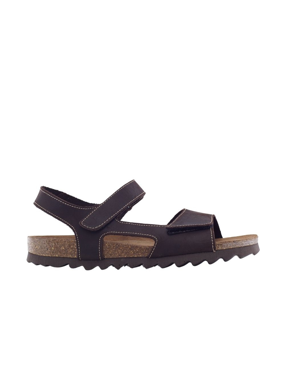 ESCOOLERS VERAL SANDALIA BIO VELCROS PIEL HOMBRE E9536-SM