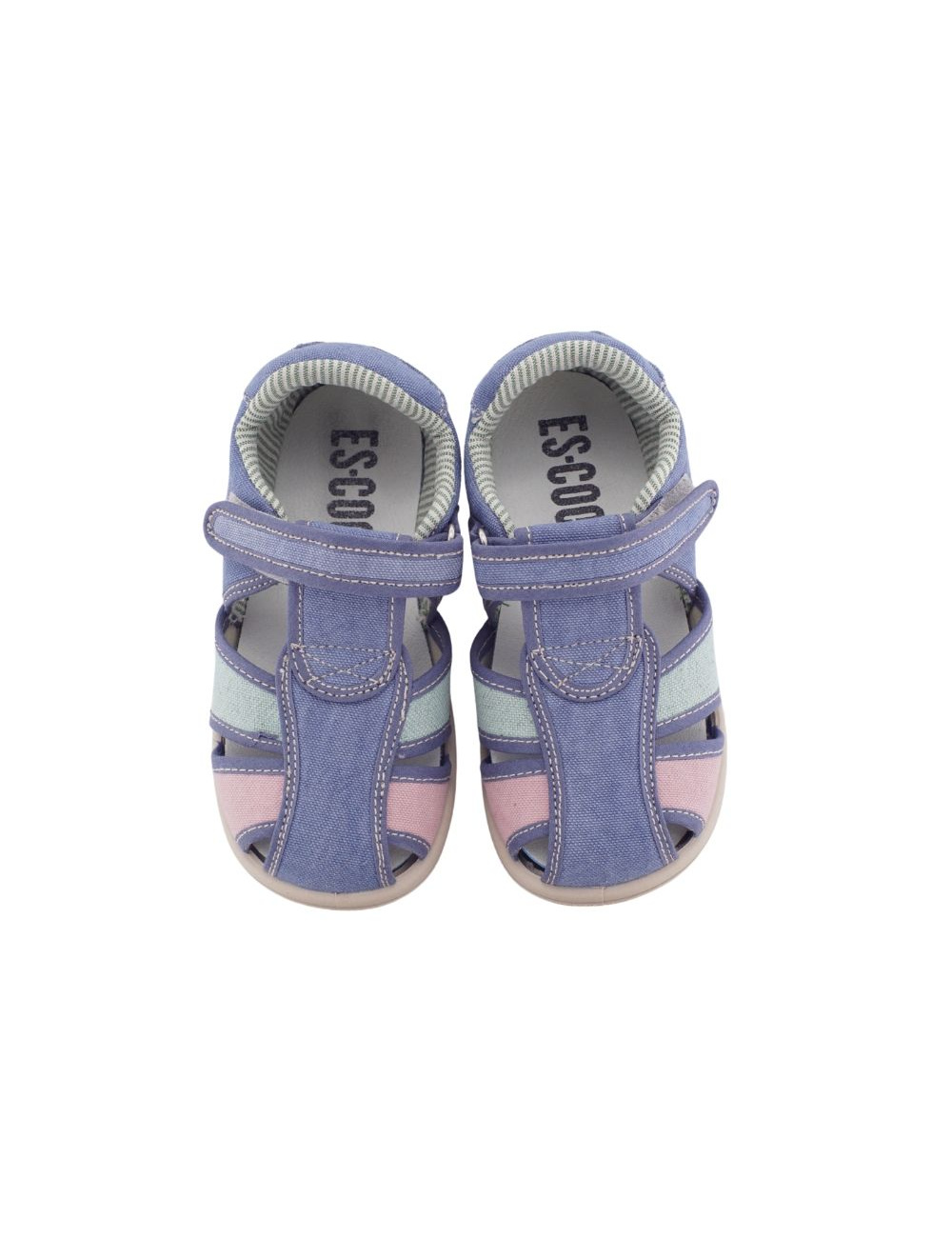 SANDALIA ESCOOLERS QUEILES RESPETUOSO VELCRO LONA