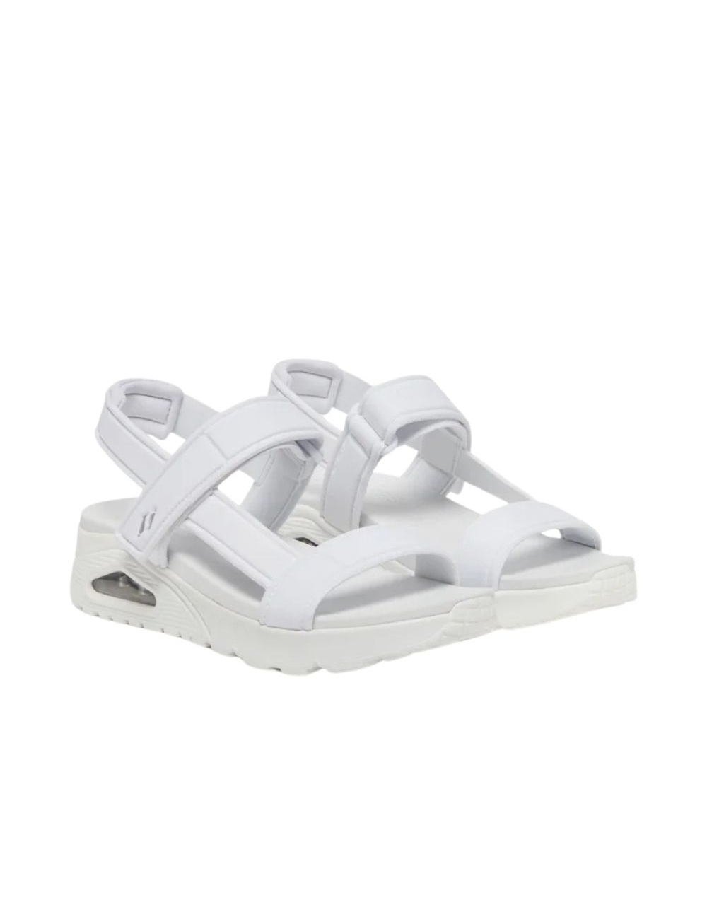 SKECHERS SANDALIAS UNO - SUMMER STAND2 119813 WHT MUJER