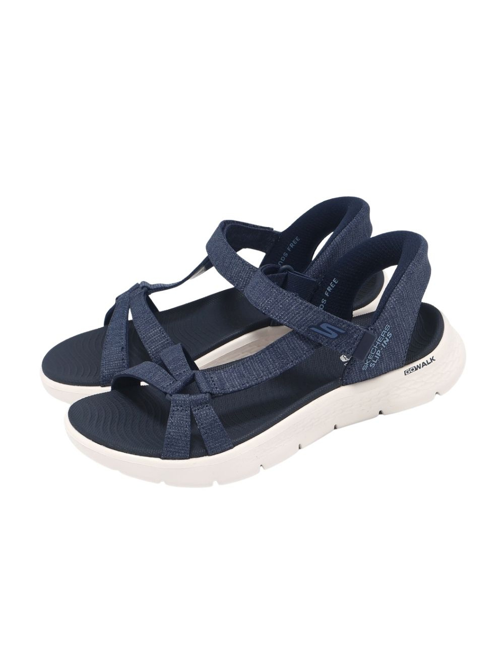 SKECHERS GO WALK FLEX SANDAL ILLUMINATE 141481 MUJER