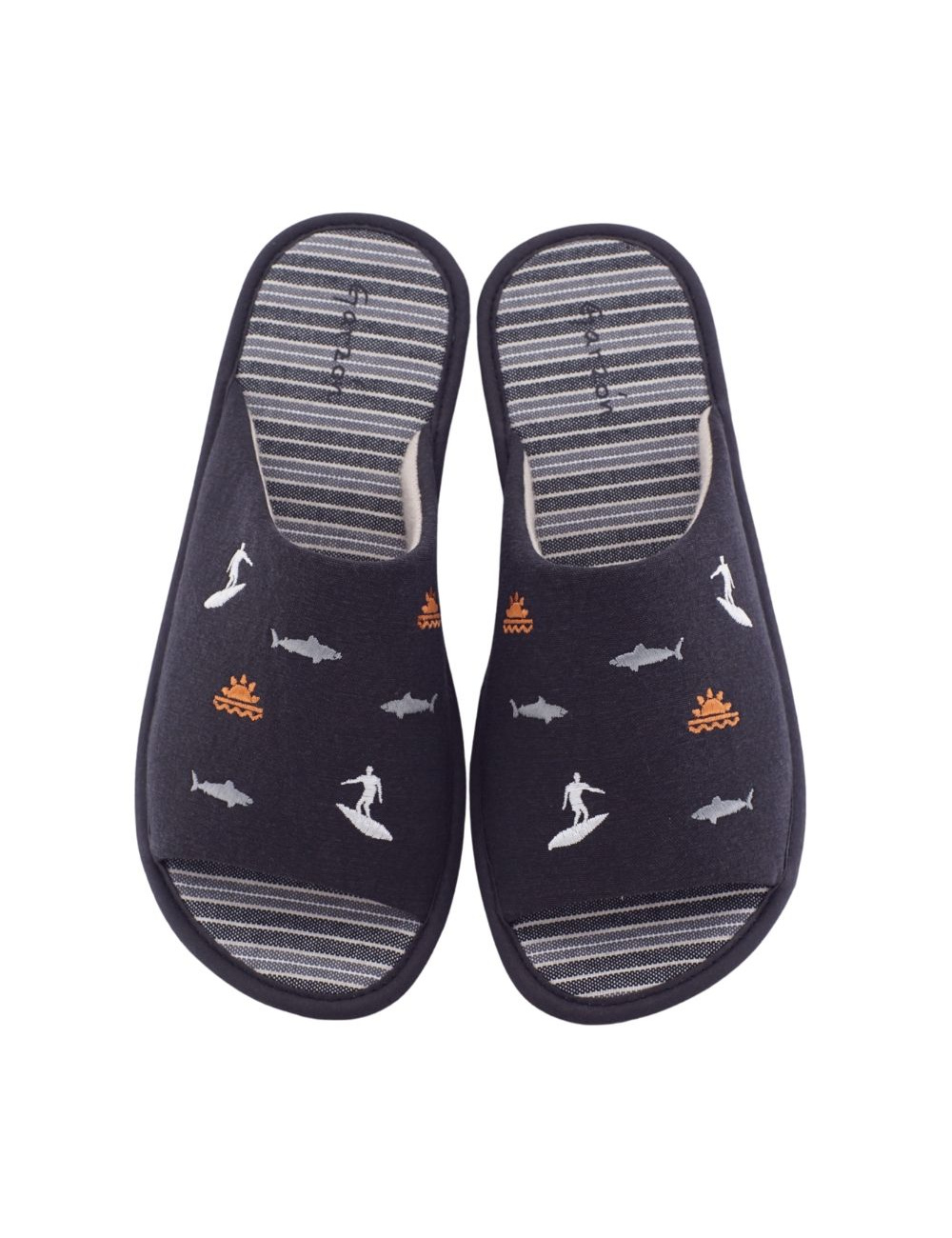 GARZÓN ZAPATILLA CASA HOMBRE TELA SURF PISO ESPECIAL PARQUET