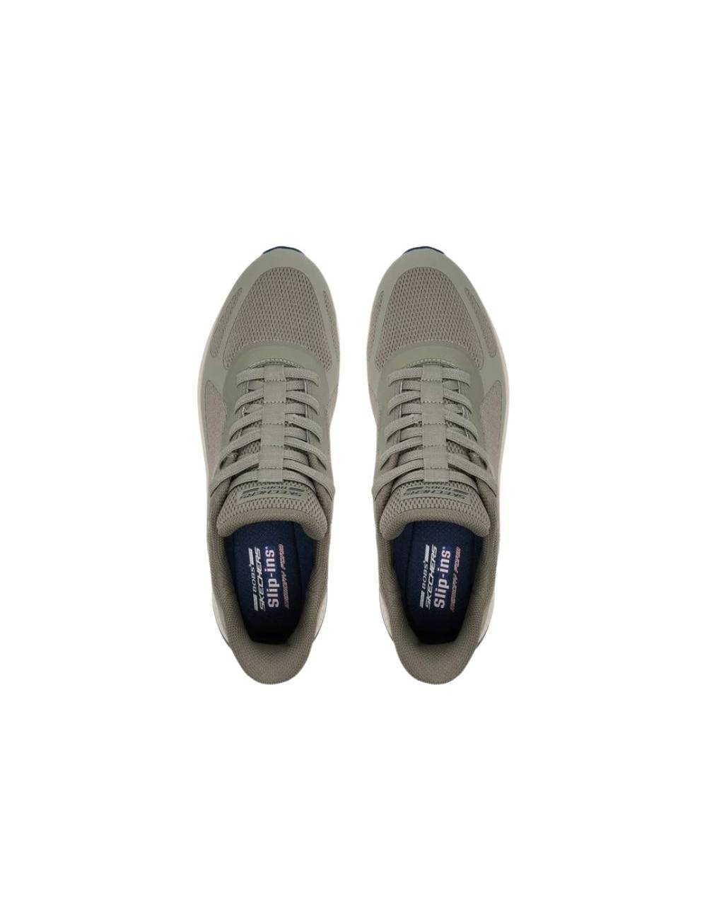 Skechers BOBS Squad Hombre Verde Calzados Primor