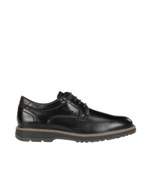 FLUCHOS ZAPATO PIEL HABANA CON CORDONES F2319 HOMBRE