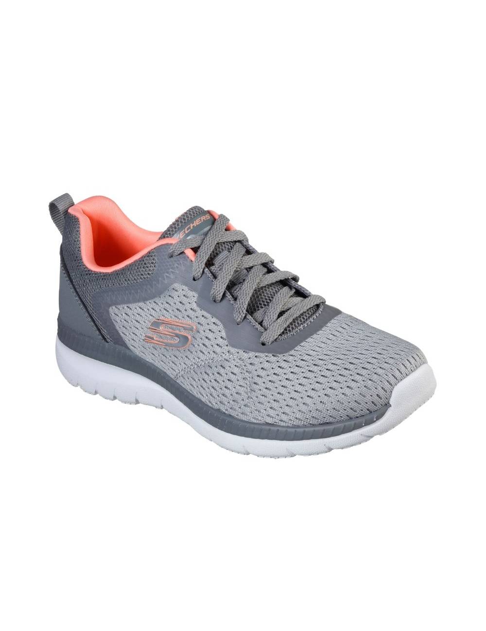 DEPORTIVAS MUJER SKECHERS BOUNTIFUL-QUICK PATCH 12607
