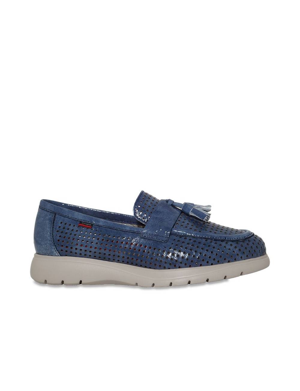 MOCASÍN MUJER CALLAGHAN VONA AZUL 30202