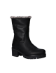 BOTAS DE MUJER NEGRAS CON TACON PANAMA JACK PIOLA B35