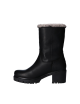 BOTAS DE MUJER NEGRAS CON TACON PANAMA JACK PIOLA B35