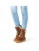 BOTAS DE PIEL PARA MUJER PANAMA JACK TUSCANI B1